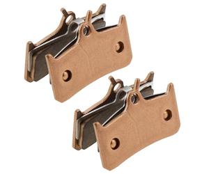 ECSiNG 2 Paires de Plaquettes de Frein Frittées à Base de Vélo avec Ressorts Plaquettes de Frein à Disque Compatible avec Hope Tech Mono 4 VTT Vélo de Route