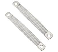 ECSiNG 2 pièces de ruban tressé en fil de cuivre pour mise à la terre 150x20 mm adapté à la technologie électrique du moteur HIFI