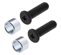 ECSiNG 2 Set Disque Dur SSD Remplacement de Bague à Vis Compatible avec PS5 - Accessoires de Réparation