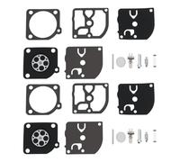 ECSiNG 2 Set Kit de Reconstruction de Carburateur de Tronçonneuse Compatible avec Zama RB-39 C1Q-H14 -H14A -H14B Compatible avec McCulloch 3505 3214