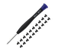 ECSiNG 20pcs Vis M2x3 Torx T5 pour Boîtier Inférieur d'ordinateur Portable avec Tournevis Torx T5 Compatible avec Razer Stealth 13,3" Blade 15" Composants d'ordinateur en Alliage