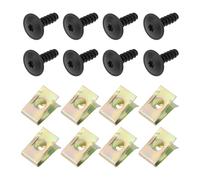ECSiNG 20x Kit Vis Torx T25 et Clips Ressort Compatible avec Audi Compatible avec VW