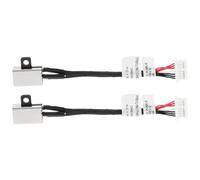 ECSiNG 2pcs Câbles de Connecteur d'alimentation 06VV22 0ND3N8 DC pour Port de Charge Compatible avec Dell Inspiron 7586 7786 2 en 1 13-7390 7391 17-7791 Series pour Ordinateur Portable