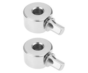 ECSiNG 2pcs Contrepoids en Acier pour Batte de Grosse Caisse Ouverture de 6,4mm Compatible avec La Plupart des Pédales de Batterie.