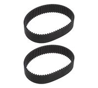 ECSiNG 2pcs Courroie d'entraînement Rabot en Caoutchouc HTD201-3M-14 67 Dents Boucle Fermée CT2610387984 Compatible avec Bosch Skil