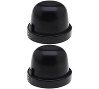 ECSiNG 2pcs Couvercle Anti-poussière pour Phare LED de Voiture Boîtier Protection Anti-poussière Coque en Caoutchouc Bouchons d'étanchéité Couverture pour Phare LED de Voiture HID Lampe au Xénon