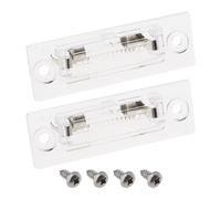ECSiNG 2pcs Éclairage de Plaque d'immatriculation à LED 3B5 943 021 A/B/D / 3B5 998 026 A / 3BD 943 021 / 1KD 943 021 Compatible avec Passat Caddy Transporteur