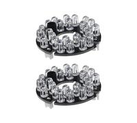 ECSiNG 2x 24 Pièces 850nm IR LED Panneau de Lumière Infrarouge Portée IR Jusqu'à 20-30 M pour Système de Surveillance par Caméra Et éclairage Nocturne de Diverses Caméras, Noir