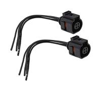 ECSiNG 2X 4 Broche de Liquide de Refroidissement Capteur de Température 4B0973712 Compatible avec VW Passat B5 Bora Jetta Golf 5 Beetle Audi A3 A4 A6 Skoda Seat 15cm