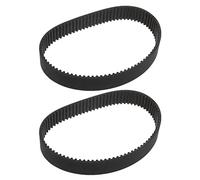 ECSiNG 2X Courroie d'entraînement Rabot en Caoutchouc HTD255-3M-14 85 Dents 1604736002 1604736004 Compatible avec Bosch FO150 FO200 PHO2.82 PHO20.82