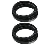 ECSiNG 2x Courroies D'entraînement de Pompe pour Tondeuse à Gazon 603907 607400 Compatible avec Hustler Raptor Compatible avec Raptor Limited 50,75 X 0,5 X 0,04 Pouces Noir