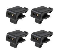 ECSiNG 4 Pièces Buses de Lave-Glace Remplacement OEM 8200082347 Compatible avec Renault Megane II