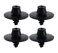 ECSiNG 4pcs Clips de Fixation de Tapis de Sol 3D0864812AB41 3D0864812A Compatible avec Passat 2000-2005 Compatible avec New Beetle 1998-2010 Compatible avec Golf 1997-2005