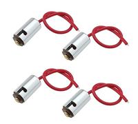 ECSiNG 4pcs Connecteur de Support de Douille d'ampoule BA9S T4W pour Pièces Automobiles de Phare de Feu Arrière de Lumière de Frein d'instrument Lumière de Tour