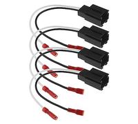 ECSiNG 4pcs Faisceau de Câblage Haut-Parleur de Voiture pour C2 Adaptateur de Fil de Haut-Parleur Connecteur de Câble Faisceau de Klaxon Audio Accessoires Électroniques de Véhicule