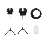 ECSiNG 4pcs Kit de Filtre Bouchon de Carburant Tronçonneuse 530071266 501765701 Bouchon d'huile Tuyau de Carburant Filtre à Carburant Compatible avec Husqvarna 50 51 55 136 137 141 142 254 257