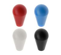 ECSiNG 4pcs Poignée Joystick Tête Boule à Bascule Supérieure Ovale pour Vis M5 Joystick Arcade Game DIY Jeu de Manette Accessoires