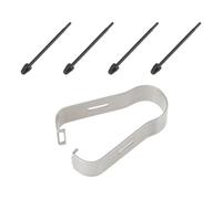 ECSiNG 5 Pièces Pointes de Remplacement pour Stylet de Tablette pc avec Pince Métallique Compatible avec Samsung Galaxy Z Fold 3 4 5