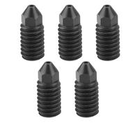ECSiNG 5PCS Buses Imprimante 3D de 0,6 Mm 9 X 3 Mm en Acier Trempé Compatible avec Bambu Lab A1/A1 Mini 3D Imprimante Noir