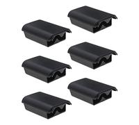 ECSiNG 6X Couvercle de Batterie Support de Coque de Protection de Remplacement Compatible avec Xbox 360 Contrôleur sans Fil Accessoires de Batterie Noire