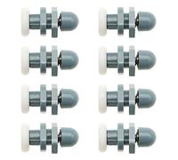 ECSiNG 8pcs Rouleaux de Porte de Douche Rouleaux Coulissants Roue de Porte pour Salle de Bain Porte en Verre Cabine de Douche Pièces de Rechange pour Salle de Douche, 20mm