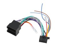 ECSiNG Adaptateur iso 16 Broches pour Autoradio 22x10 mm remplace OEM 457008-0 Compatible avec Kenwood Compatible avec JVC