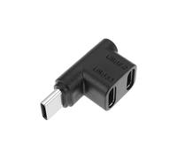 ECSiNG Adaptateur Répartiteur USB 3.1 Type-C 1 Mâle vers 2 Femelles 100 W PD Charge Rapide Et Extension de Données Compatible avec Steam Deck