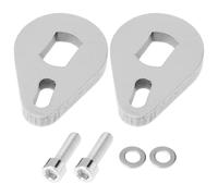 ECSiNG Bras de Couple 16 X 10 Mm avec Vis Et Rondelle 6 Mm d'épaisseur en Acier Inoxydable pour Vélos électriques