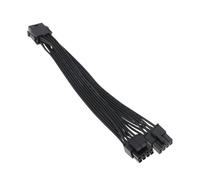 ECSiNG Câble Adaptateur d'alimentation CPU Double 8 Broches Femelle vers 8 Broches Femelle (20cm)