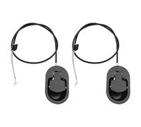 ECSiNG Câble Canape en Alliage d'Aluminium 97cm Poignée Remplacement Inclinable Universelle Pièces de Rechange Fauteuil pour Canape Fauteuil Inclinable Fauteuil Relax - Noir