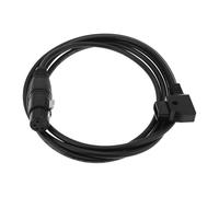 ECSiNG Câble d'alimentation XLR Femelle à 4 Broches vers D-Tap Mâle Compatible avec NEEWER PL60C Lampe Vidéo LED Compatible avec SmallRig VB99 VB99 Pro VB50 Et Autres Batteries à Monture V 1,8 M