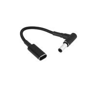 ECSiNG Câble de Charge PD USB Type-C Femelle vers Mâle 6,0 X 3,7 Mm 100 W Compatible avec ASUS Les Ordinateurs Portables FX-Pro