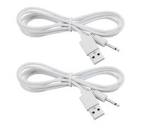 ECSiNG Câble de Chargeur USB vers DC Mâle 2,5 Mm Compatible avec Derma Pen Dr Pen M8 A1 A6 N2 X5 A6