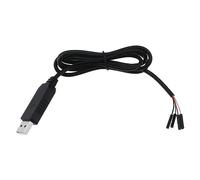 ECSiNG Câble de Port Série USB vers TTL Convertisseur Femelle RS232 4 Broches 3.3V 1 Mètre Compatible avec Windows 10 8 8.1 7 (32 64 Bits) 2008/XP/Vista/CE