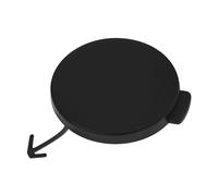 ECSiNG Capuchon de protection pour barre de remorquage avant 5K0807241E - Accessoires de protection pour remorque - Compatible avec Golf VI MK6 2009-2013 - Noir