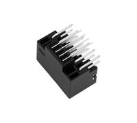 ECSiNG Connecteur d'alimentation PCIe HPWR 16 Broches 12 V pour GPU Verrouillage Inversé Compatible ABIT Et Acer.