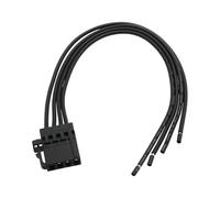 ECSiNG Connecteur de Faisceau de Feux Arrière à 4 Broches avec Pré-câblage 20cm 4733242 Compatible avec Saab 93 9-3 Compatible avec Vauxhall Compatible avec Vectra C Compatible avec Meriva B