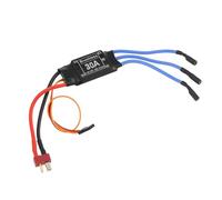 ECSiNG Contrôleur de Vitesse électronique (ESC) Brushless PWM 30 A 2-4S 8 KHz avec Bec pour Avions Radiocommandés