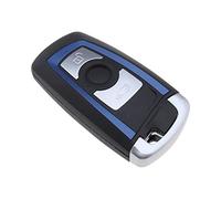 ECSiNG Coque de Clé de Voiture Pliable à 3 Boutons Coque de Boîtier de Télécommande Intelligente Compatible avec BMW 1/2/ 3/4 séries /F20/ F22 /F30 /F31/ F32