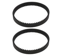 ECSiNG Courroie dentée pour scarificateur HTD320-5M-12 Pas de 5 mm Largeur 12 mm 64 dents Circonférence 320 mm Caoutchouc Boucle fermée sans fin Noir Accessoires de rechange
