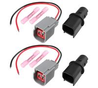 ECSiNG Kit de 2 Connecteurs de Douille d'ampoule de Feu de Position Latéral avec Faisceau de Câbles Compatible avec Ford Mustang 2005-2023
