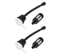 ECSiNG Kit de 2 Coudes de Filtre à Carburant pour Tronçonneuse 1111 358 7700 Compatible avec Stihl 050 051 070 075 076 090