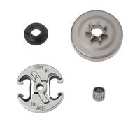 ECSiNG Kit d'embrayage de pignon de tronçonneuse 3/8" 7T 537291604 537110503 compatible avec Husqvarna 455 455 460 460 Rancher