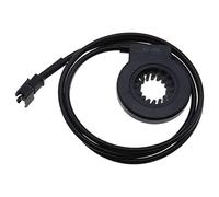 ECSiNG KT-V6L Pédale de vélo électrique avec 6 aimants, capteur d'assistance à l'entrée, système de pédale Pas étanche, Prise Cadence, Vitesse, capteur de vélo électrique, Accessoires, Noir ABS