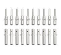 ECSiNG Lot de 10 bornes de câblage électrique à 12 broches DTP 0460-204-12141 0462-203-12141 compatible avec Deutsch 12-14 AWG mâle et femelle