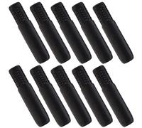 ECSiNG Lot de 10 boutons de verrouillage de porte de voiture en plastique 104356755 893837187C compatibles avec 80 100 200 A8 Jetta Passat