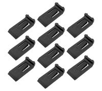 ECSiNG Lot de 10 Limiteurs d'angle de Charnière Compatible avec Blum 74.1103 pour Charnières à 107 Degrés Noir (16,5 Mm X 7,4 Mm X 1,8 Mm)