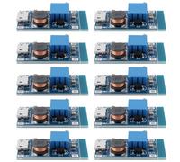ECSiNG Lot de 10 Modules élévateurs de Tension Réglables CC-CC Micro-USB 2 A 2 V-24 V à 5 V-28 V