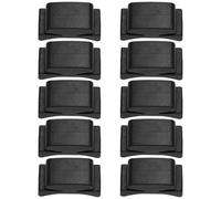 ECSiNG Lot de 10 Supports de Médiators en Caoutchouc pour Tête de Guitare 25 X 12 Mm pour Guitare Basse Ukulélé