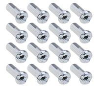 ECSiNG Lot de 100 Embouts de câble de Frein pour vélo VTT vélo de Course Convient pour Rayons 14 G / 2 mm Dmr 12 mm de Long